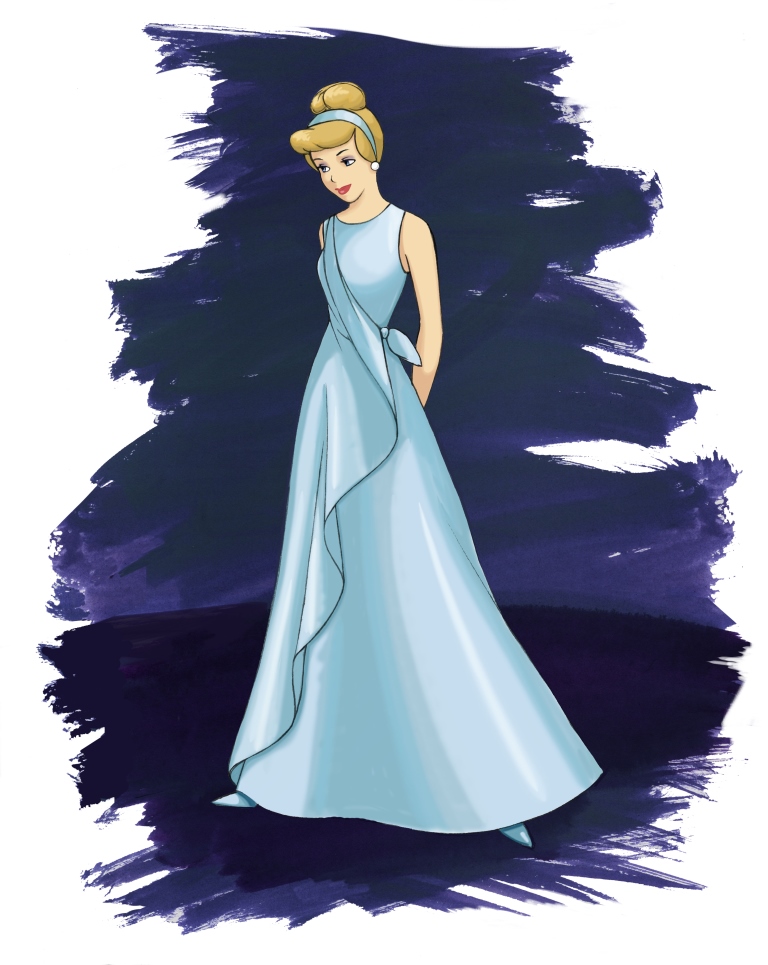 Платья принцесс из мультфильмов